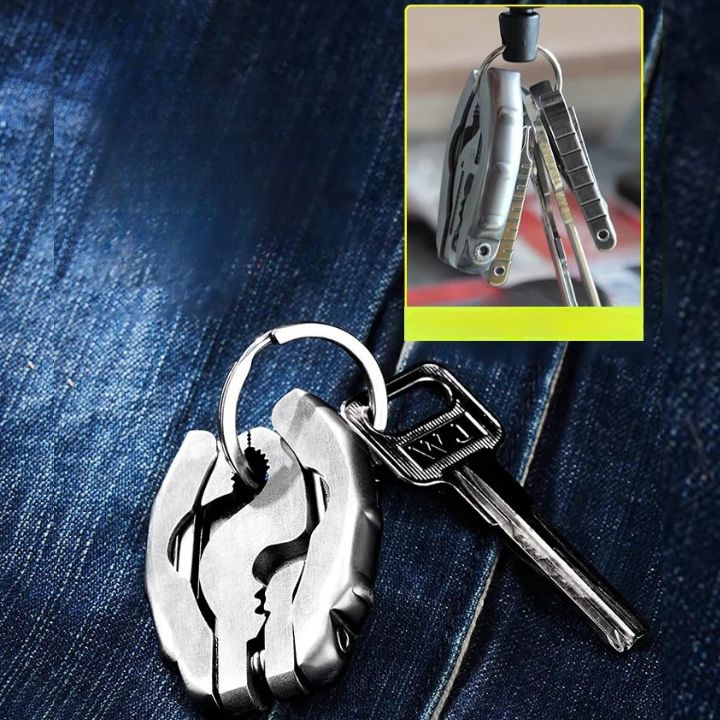 EnduroTool - 9-in-1 Stainless Steel Multi-Piece Pliers - Compact &amp; Versatile