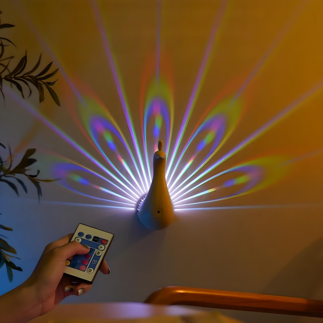 PeacockGlow - Peacock mood light [Last day sale]