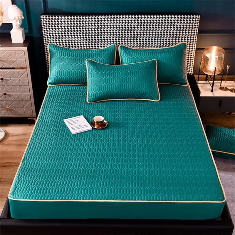 SilkyBreathe - Latest breathable silky-soft mattress cover [Last day sale] 