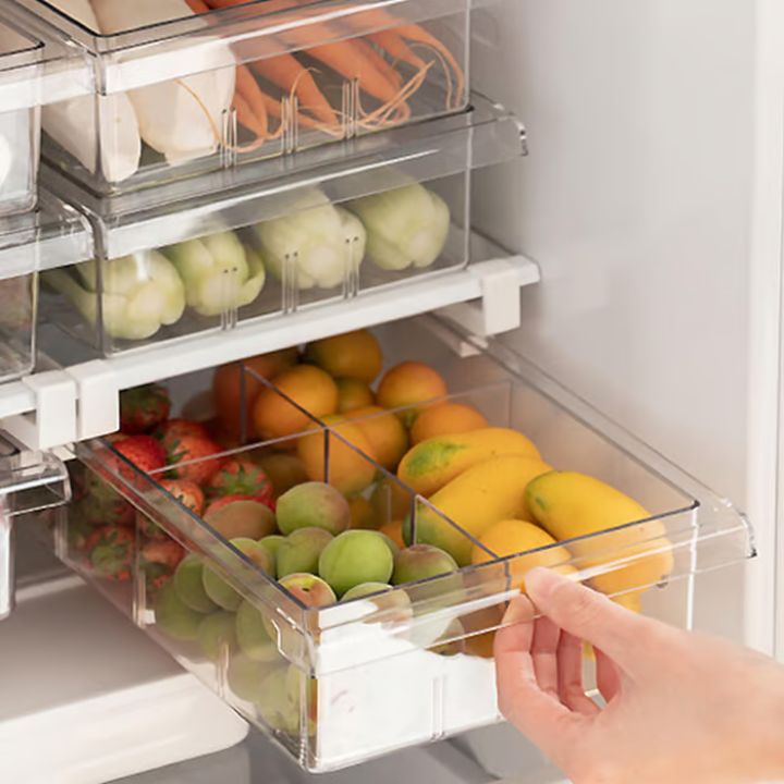CoolSpace - Space-saving refrigerator drawer arrangement