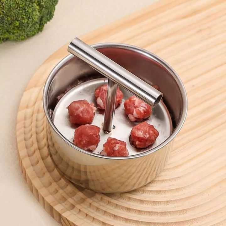 BallMaster - Stainless steel meatball mold for perfect balls