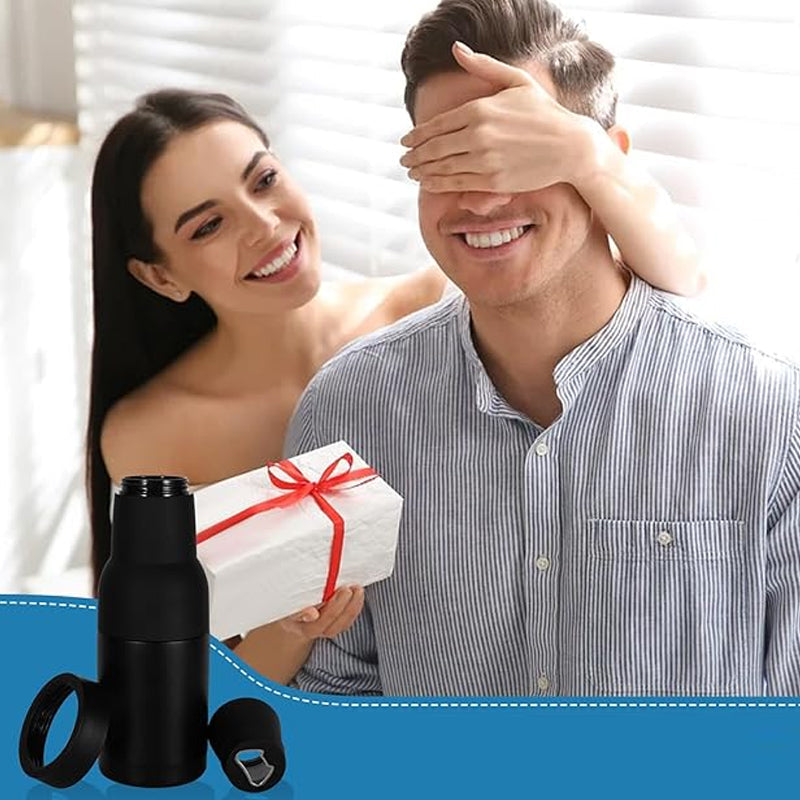 ChillNChug - Beer Bottle and Can Cooler with Beer Opener [Last Day Sale] 
