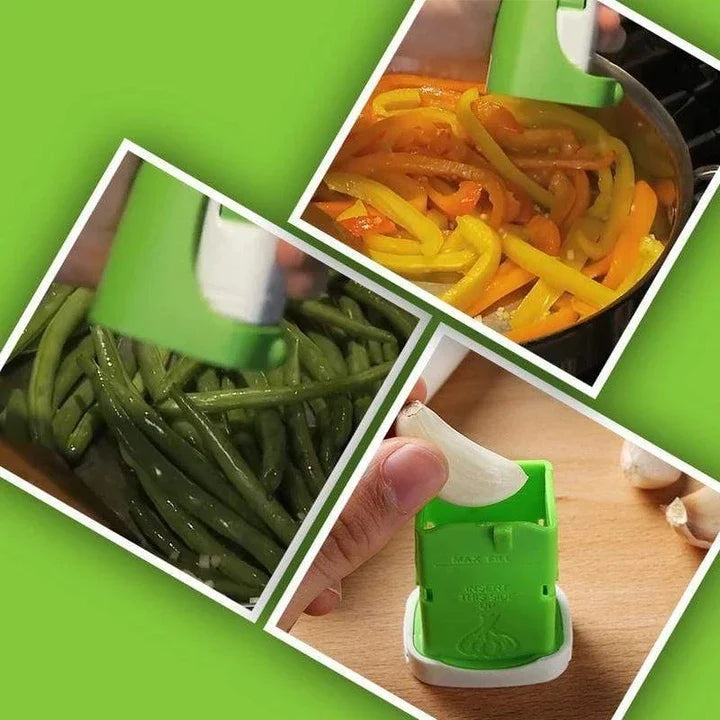 CrushCube - multifunctional garlic press