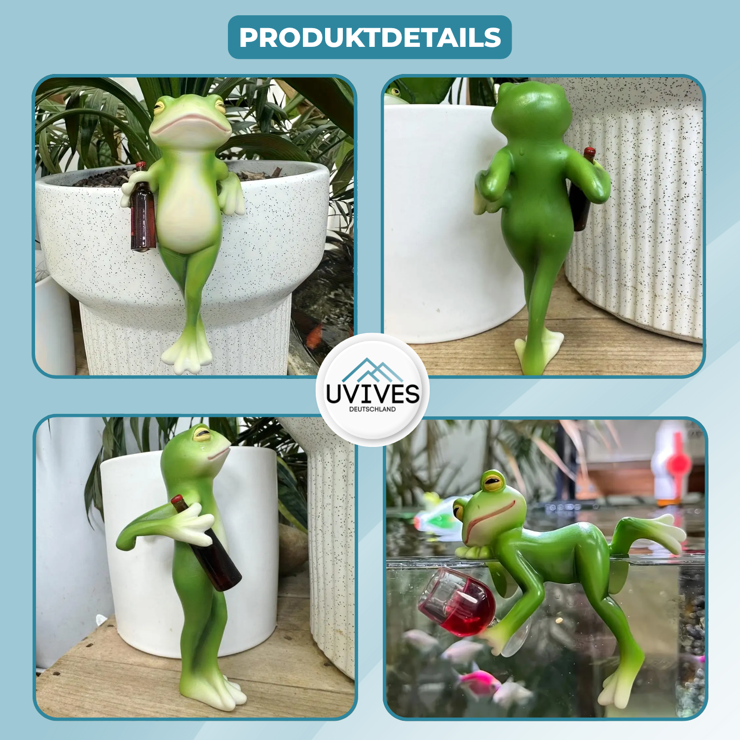 FrogWhimsy - The cheeky decoration for pots &amp; gardens