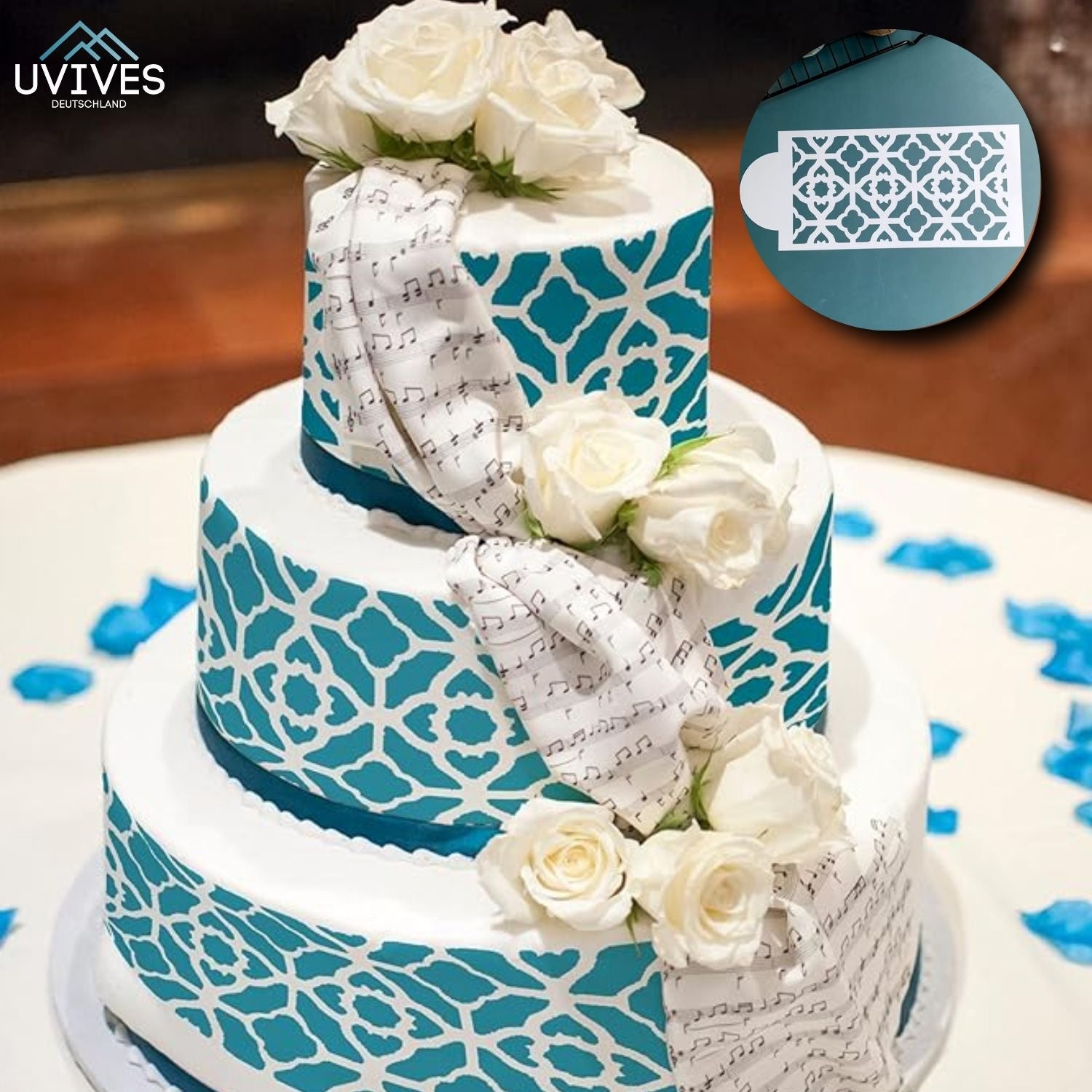 DecoLace™ - DIY Lace Cake Decorating Mold