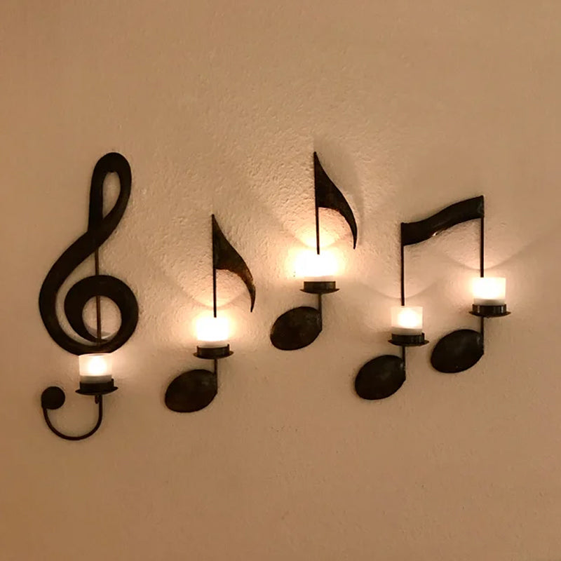 50% OFF | CandleSonata - Musical Note Candle Holder [Last Day Sale]