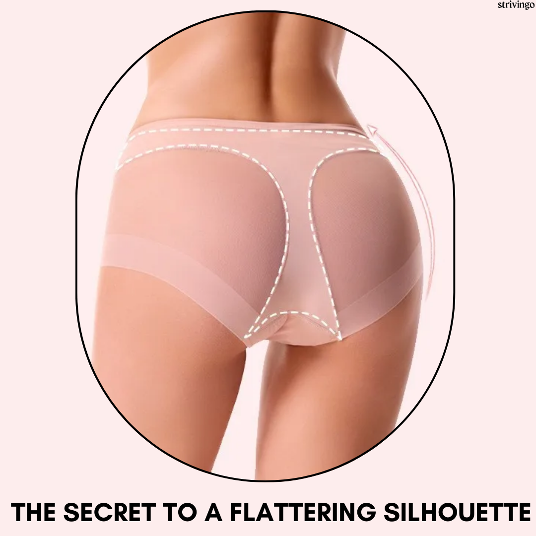 Buy 2+2 FREE | Sophie - Seamless high-neck bodycon briefs in ice silk [Last day of sale]