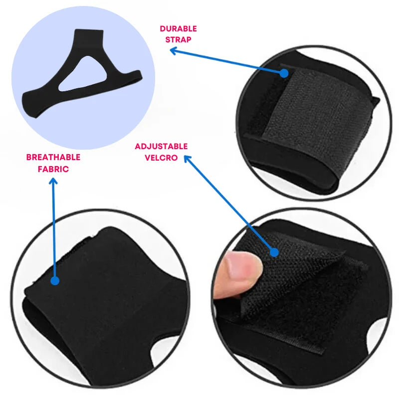 SilentFit - The comfortable chin strap for peaceful nights