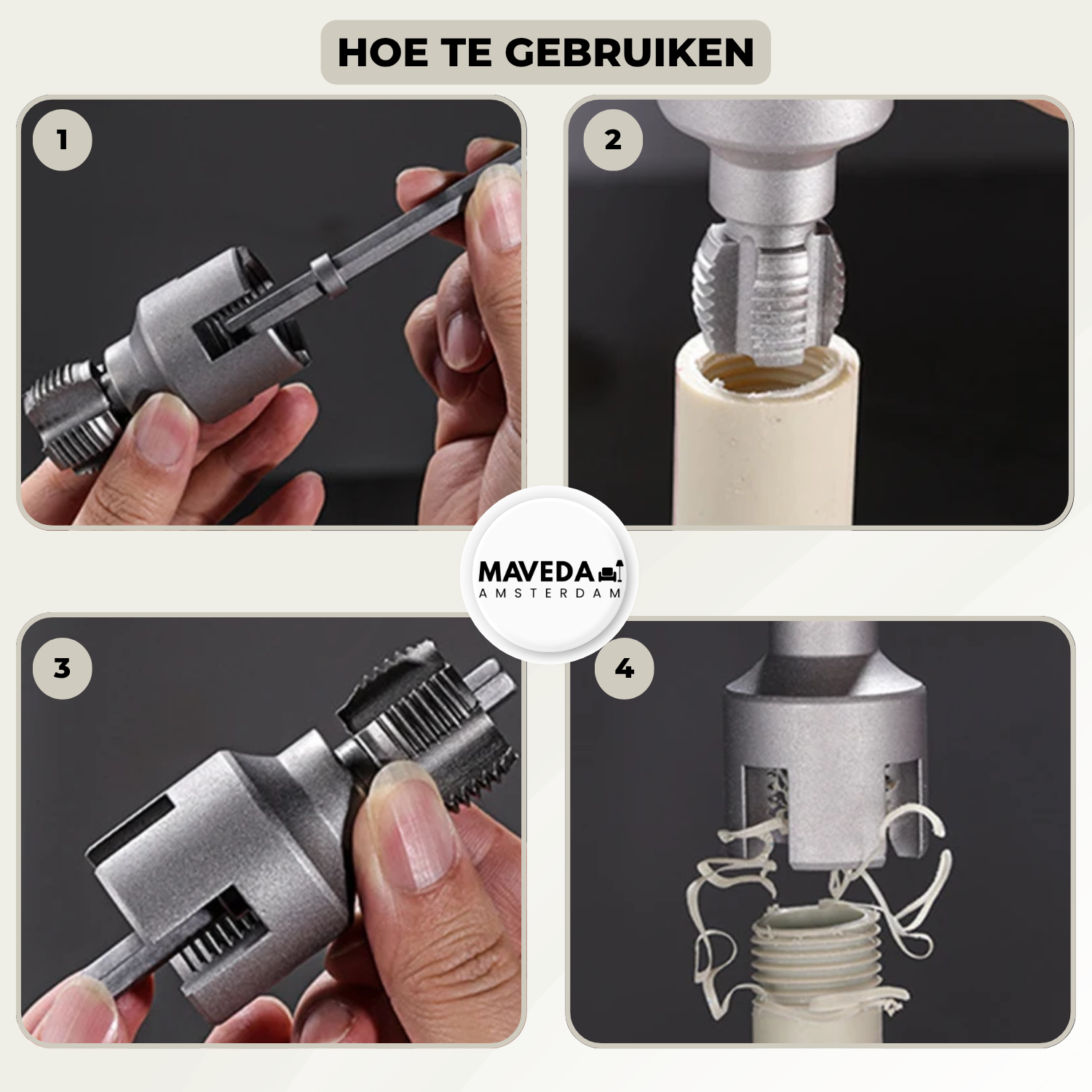 ThreadPro Duo - Precise internal and external threading with just 1 tool (set of 2)
