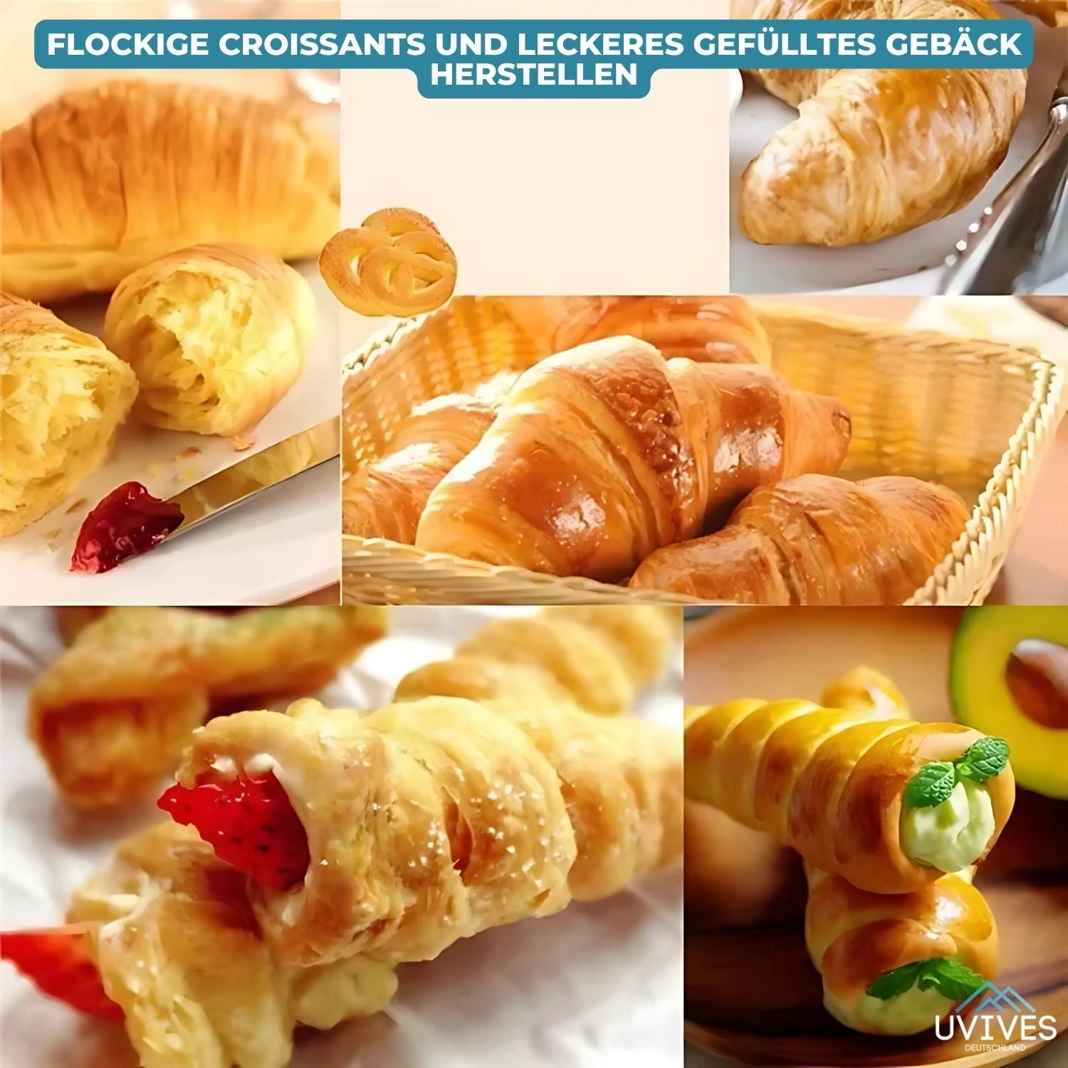 5+5 FREE | BakeRolls™ - Masterful cannoli mold set for home use!