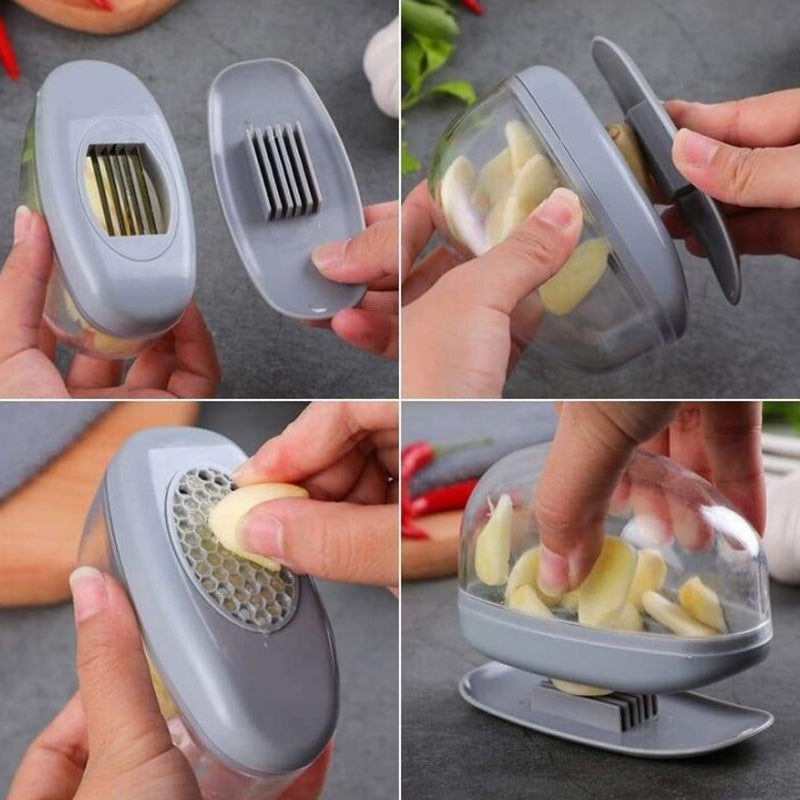 Buy 1 Get 1 Free | GarlicSnap - Hand-Crushed Garlic Cutter [Last Day Sale]