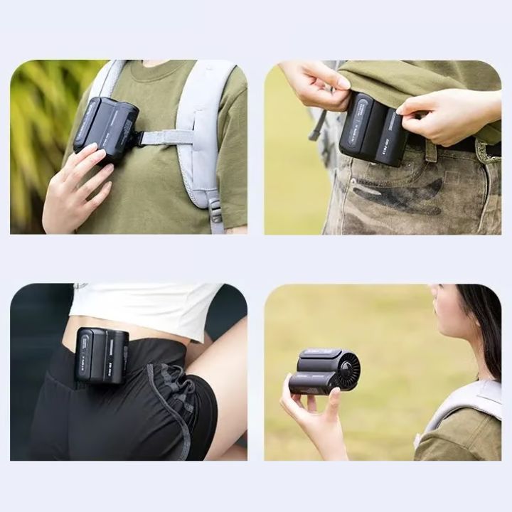 BreezeBelt - The portable belt fan without rotor blades