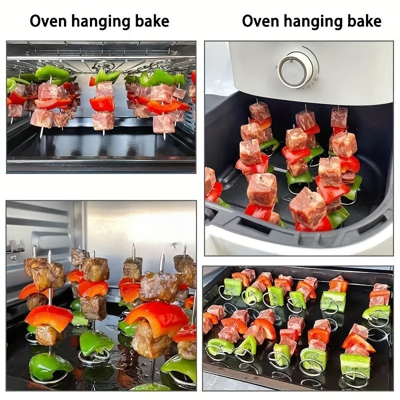 5+5 FREE | GrillElevate™ - The stainless steel skewers for even and perfect grilling