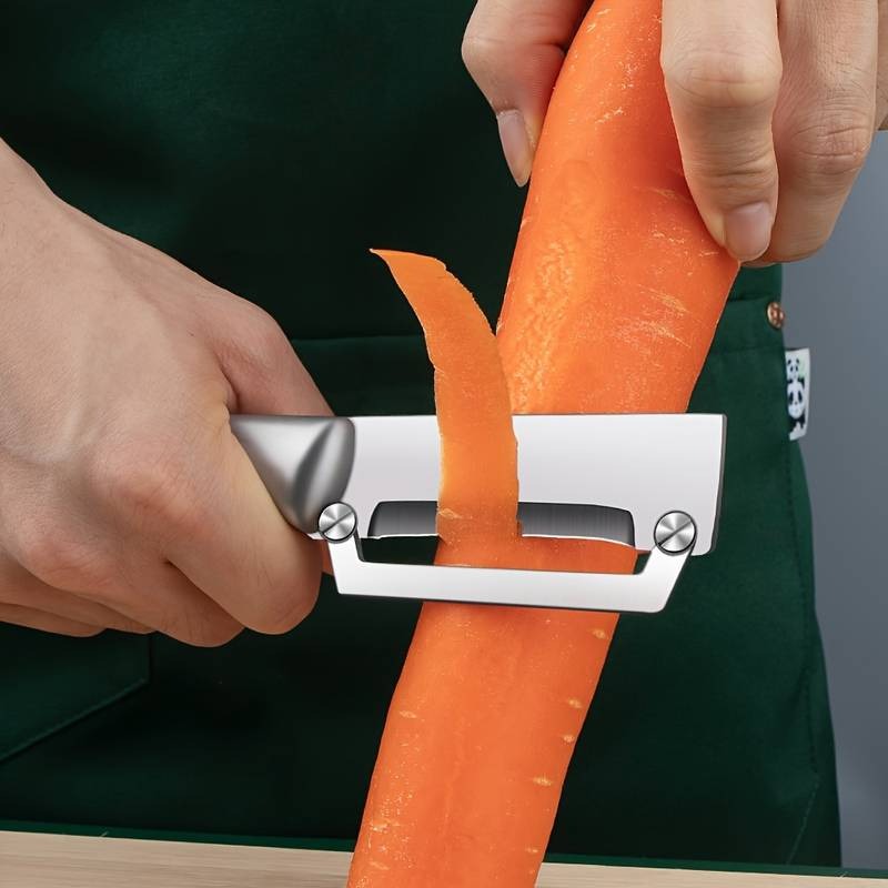 SteelPeel - Peels everything. Lasts forever. Fits perfectly in your hand.