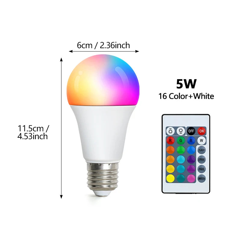 Slimme afstandsbediening RGB LED sfeerlampje