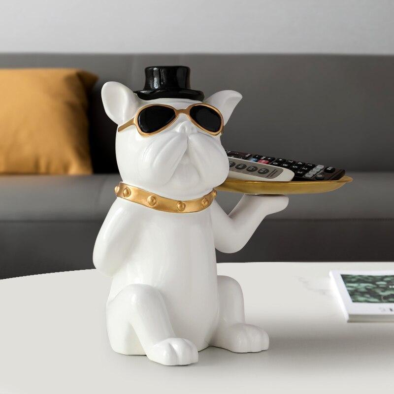 Moderne fluwelen bureau-organizer voor stijlvolle opberging