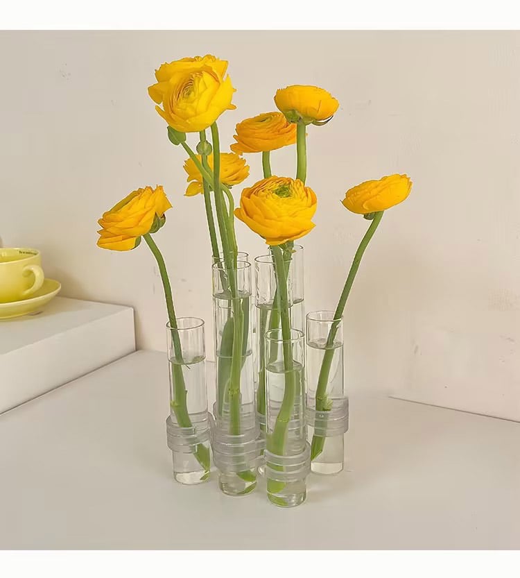 Elegante Scharnierende Keramische Bloemenvaas voor Interieurdecoratie