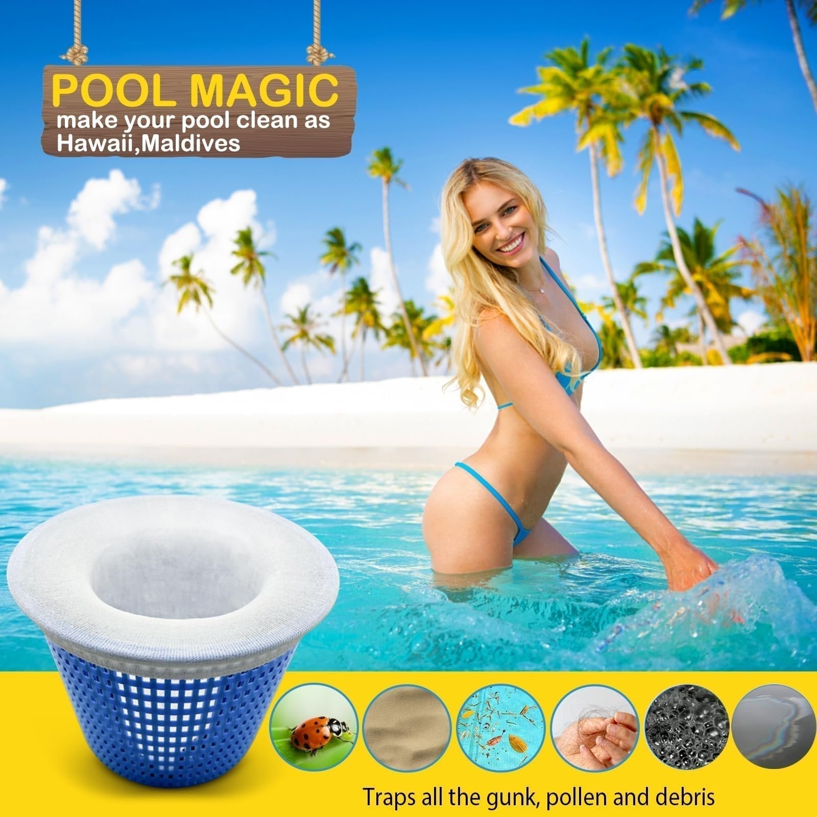 Buy 2 for FREE | DebrisGuard - Clean pool. Less effort. More fun.