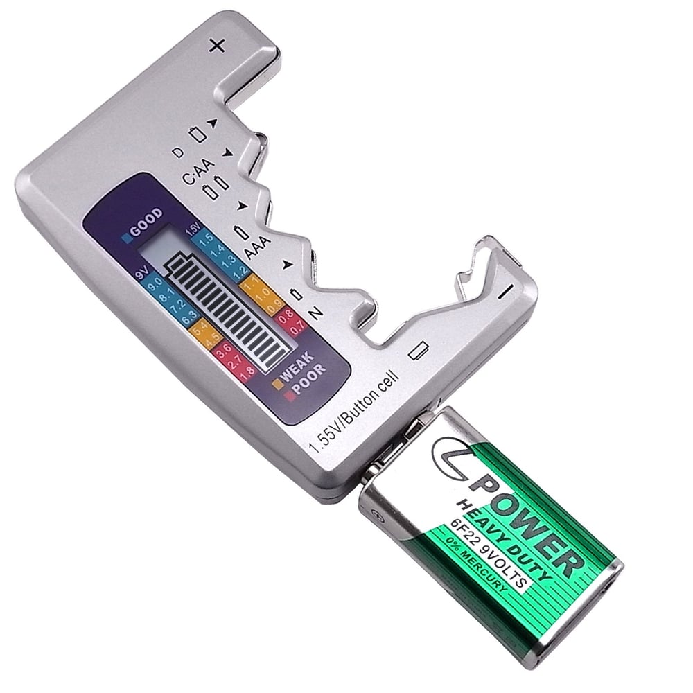 VoltCheck - Never again empty batteries at the wrong time