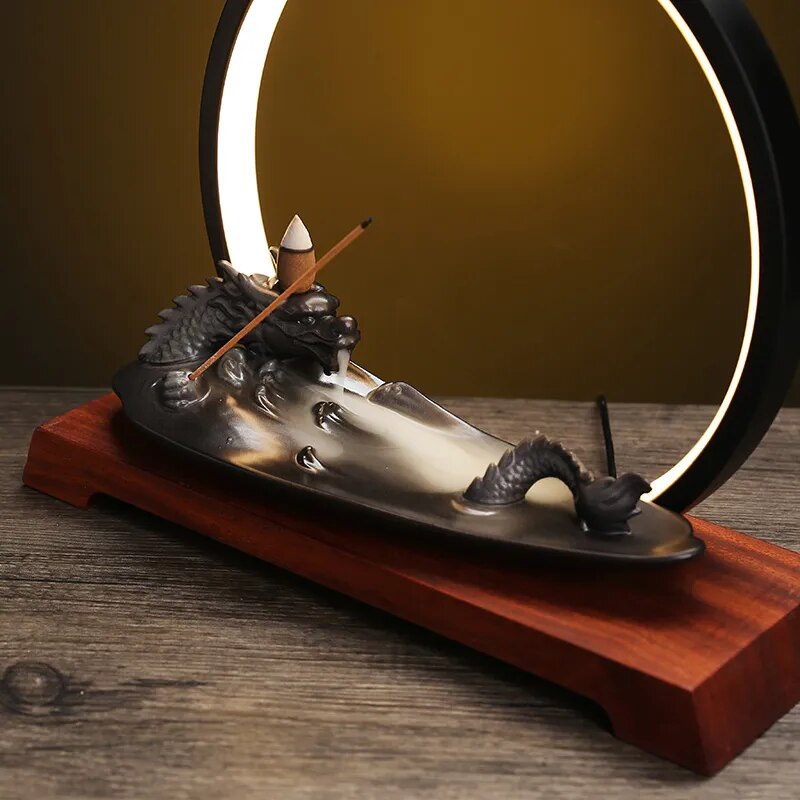 Keramische Draak Wierookhouder voor Ontspannende Aromatherapie Decoratie