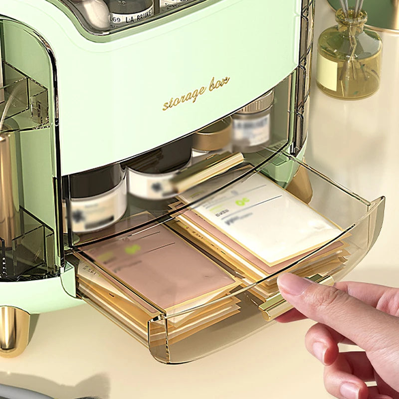 GlamEase™ Transparante Cosmetica Organizerdoos