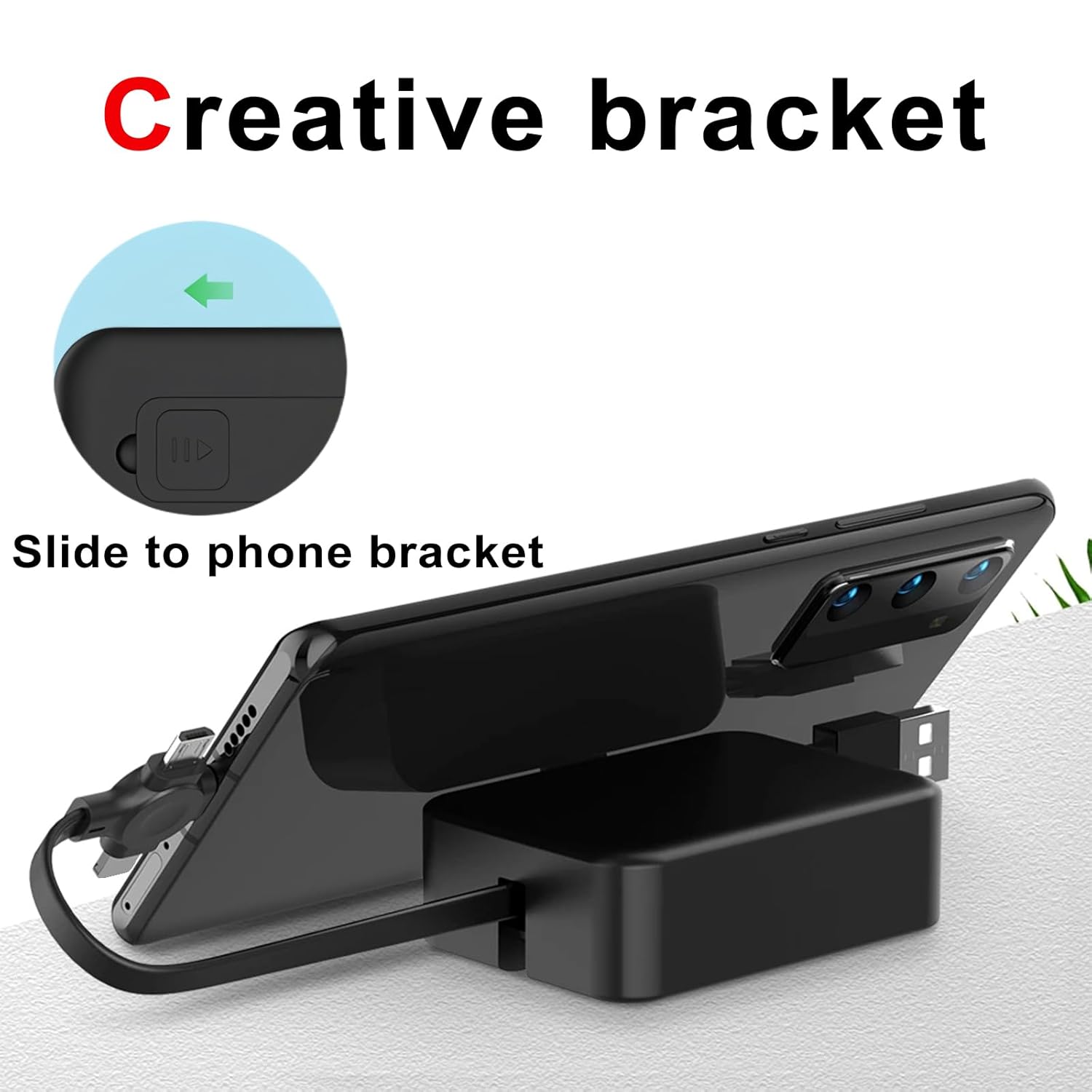 CablePro - 3-in-1 retractable charging cable