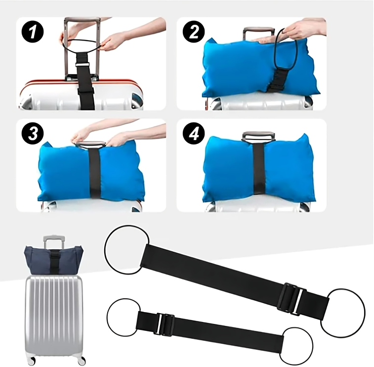 Buy One Get One Free | TravelStrap - Intelligent Elastic Luggage Strap [Last Day Sale]