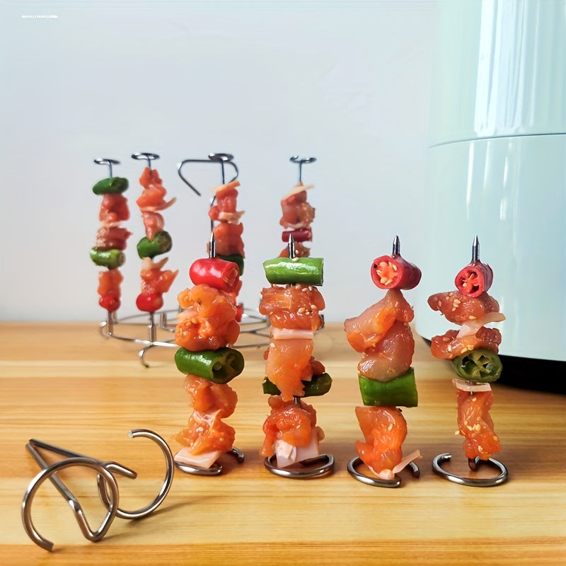 5+5 FREE | GrillElevate™ - The stainless steel skewers for even and perfect grilling