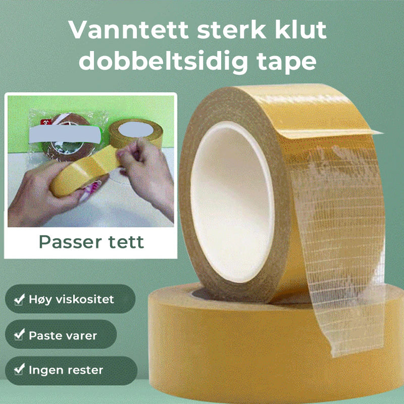 GripTex - Ultra-strong double-sided textile tape for any surface