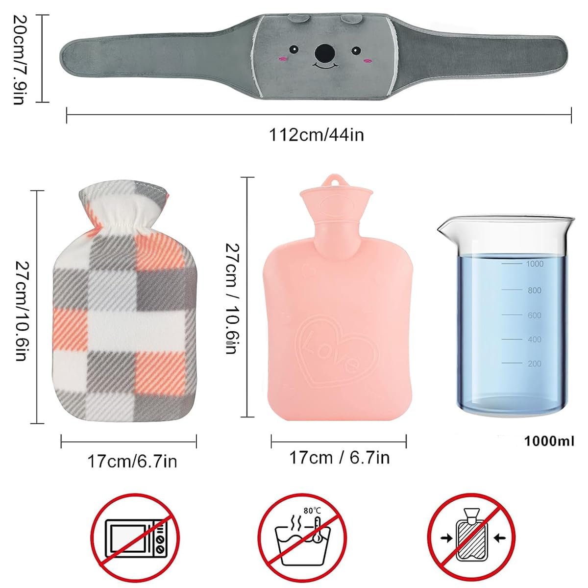WarmHug™ - Plush Refillable Hot Water Belt [Last Day Sale]