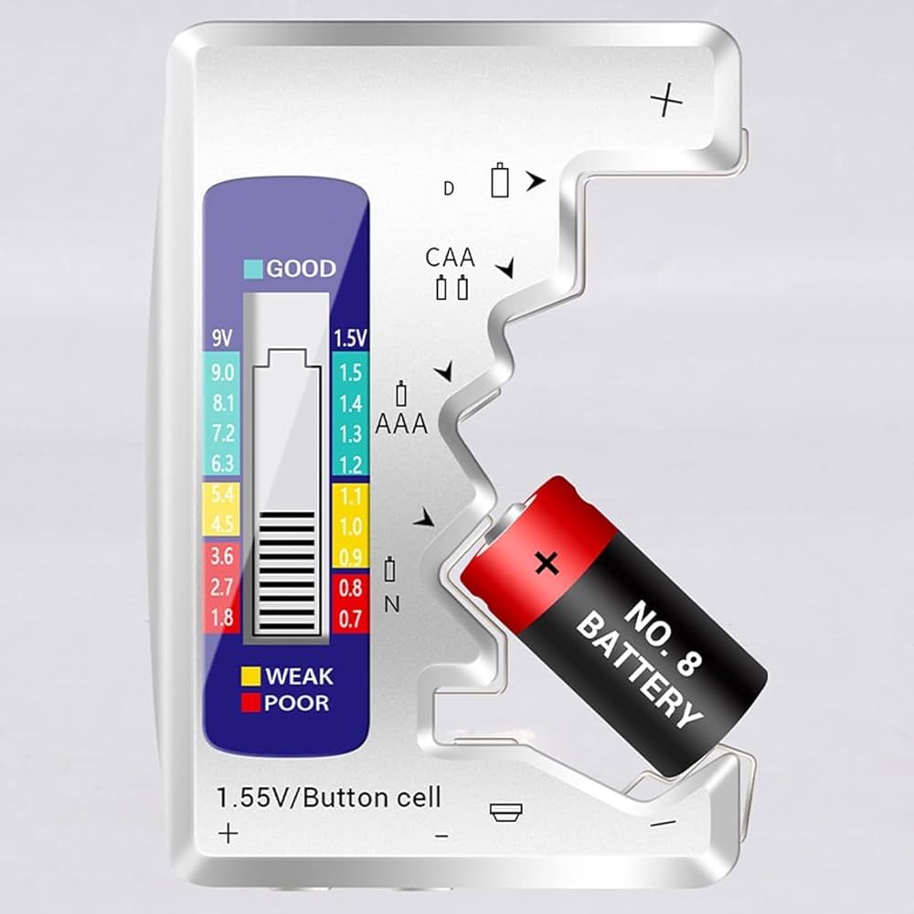VoltCheck - Never again empty batteries at the wrong time