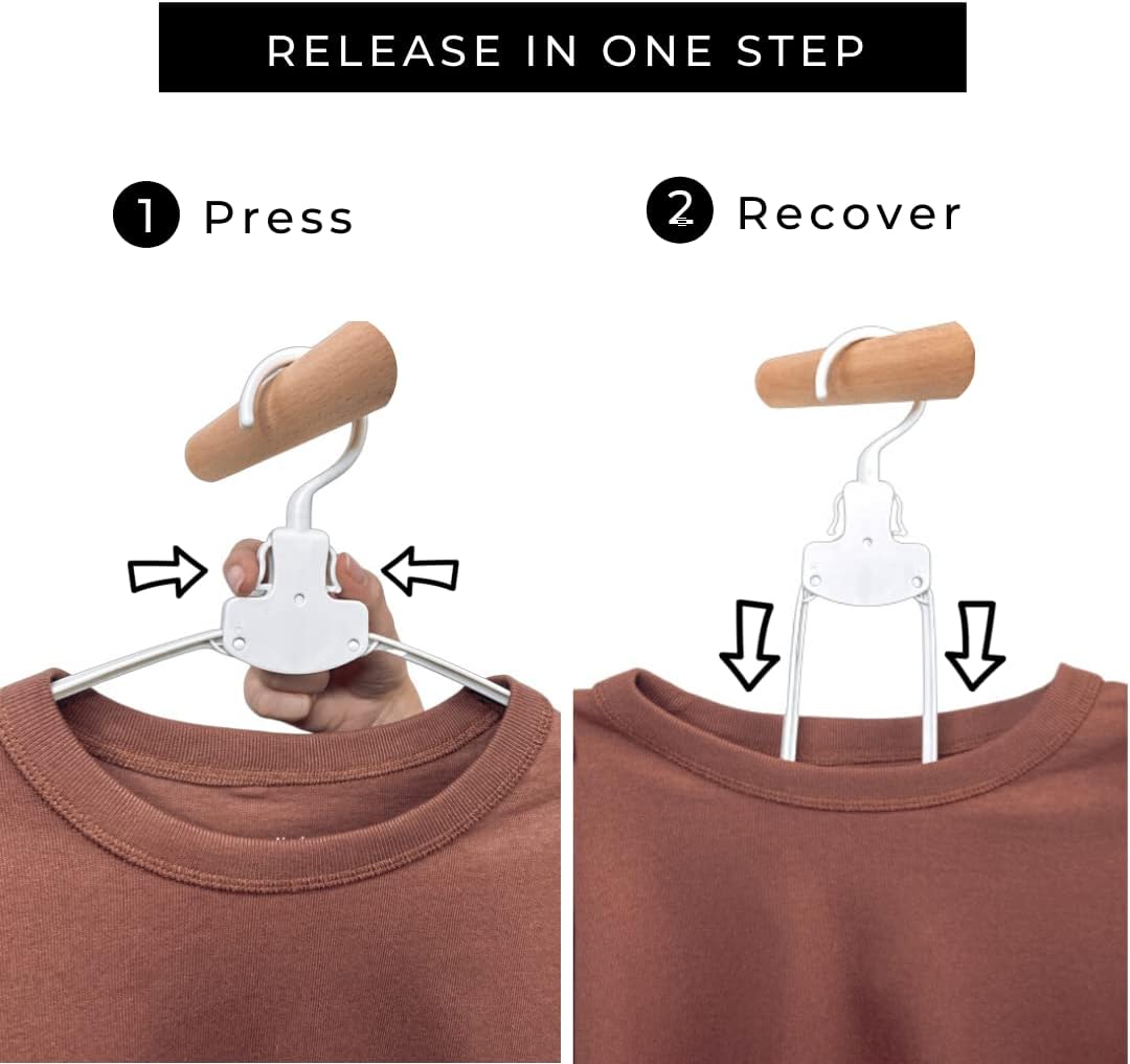 ClothSaver - Folding clothes hangers