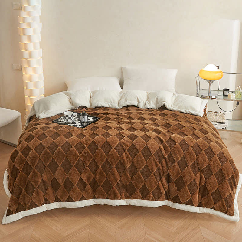 DreamVel - Soft double velvet throw blanket [Last day sale]