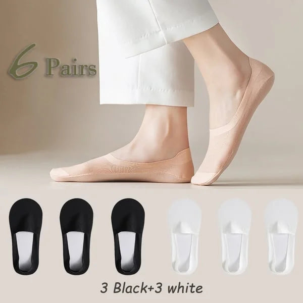 3+3 FREE | CoolSox - Non-slip and invisible socks [Last day of sale]