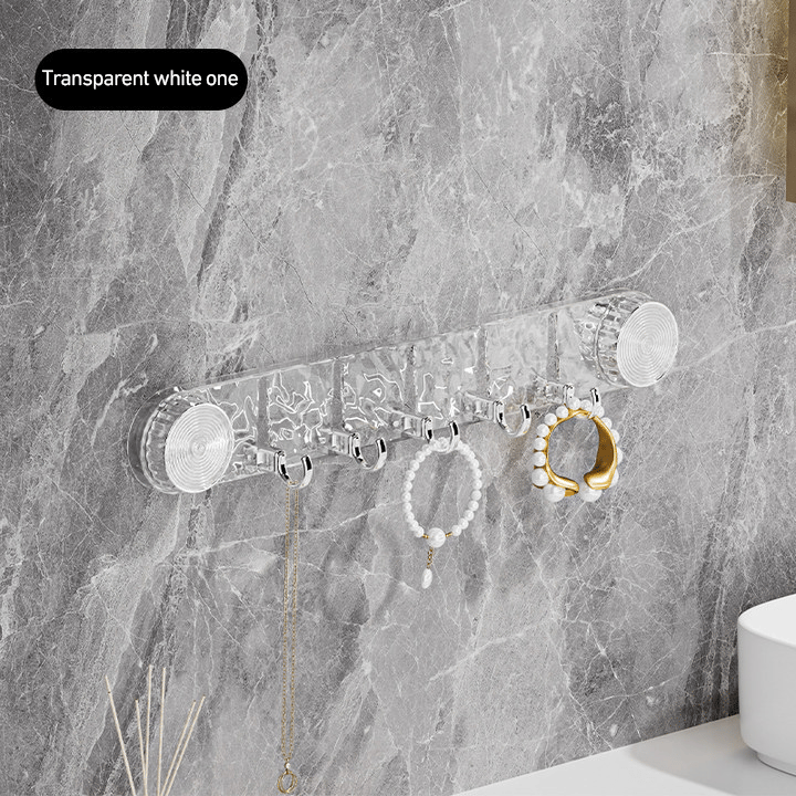 HookHold - Space-saving suction cup hooks with an adjustable folding design