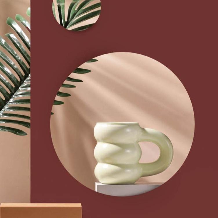 Elegante keramische koffiemok