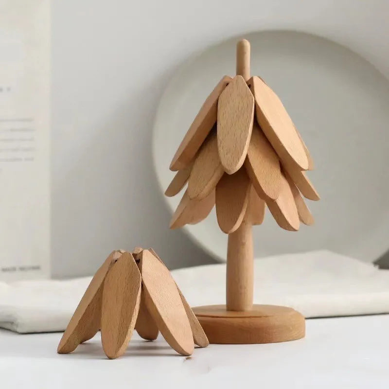 LeafyNest - Wooden Coasters [Last Day Sale]