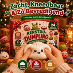 Zachte dumpling squishy als dagelijkse adventskalenderverrassing