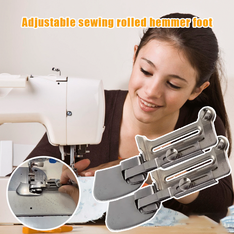 50% OFF | FlexiFold - Adjustable Rolled Hem Foot [Last Day Sale] 
