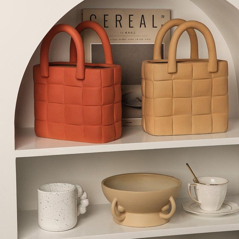 Elegante keramische Cecile vaas voor modern interieur