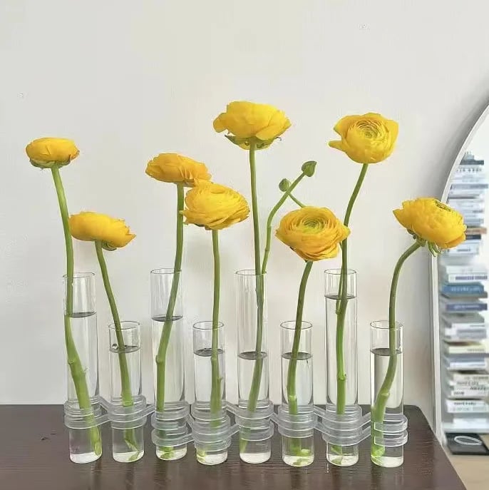 Elegante Scharnierende Keramische Bloemenvaas voor Interieurdecoratie