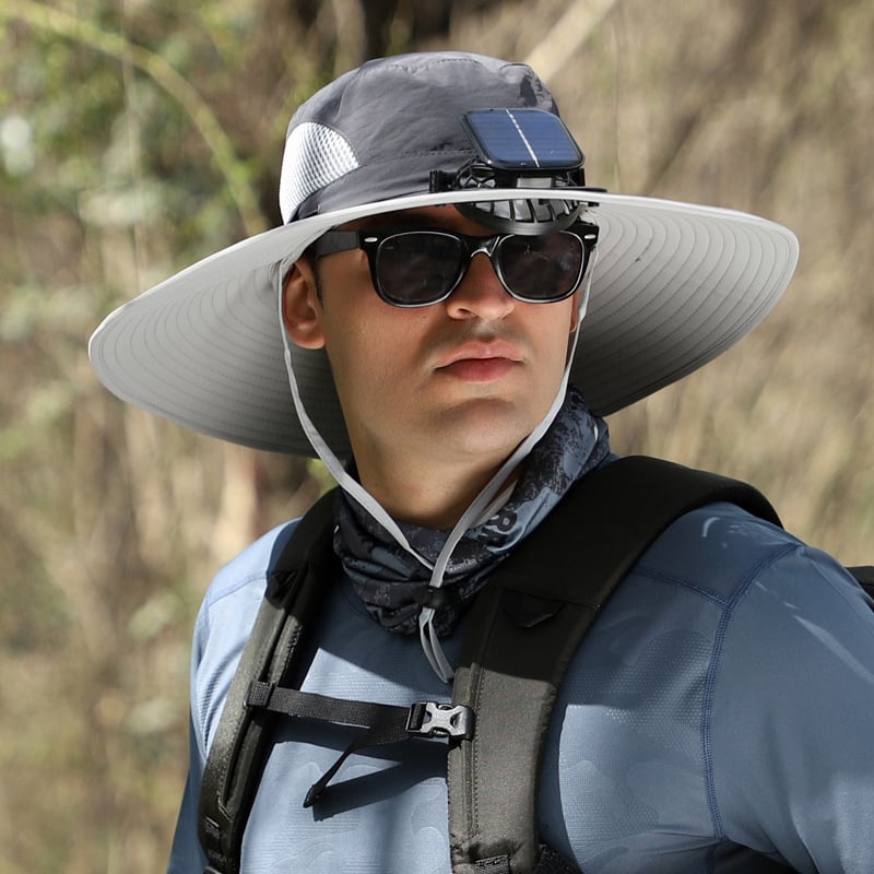 AirShade - Sun hat with integrated fan