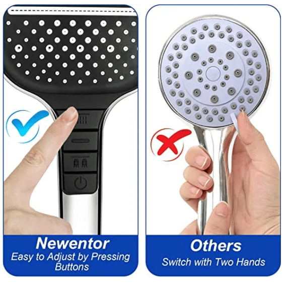 RelaxJet 8 – spa feeling at the touch of a button, right under the shower!