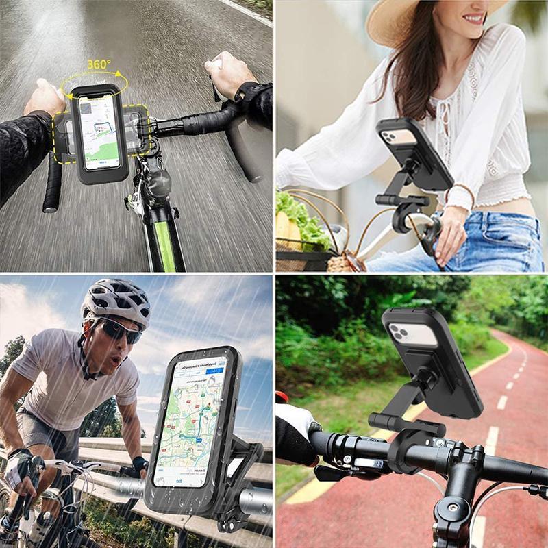RideSafe – Waterproof &amp; shockproof mobile phone holder for bicycles and motorcycles