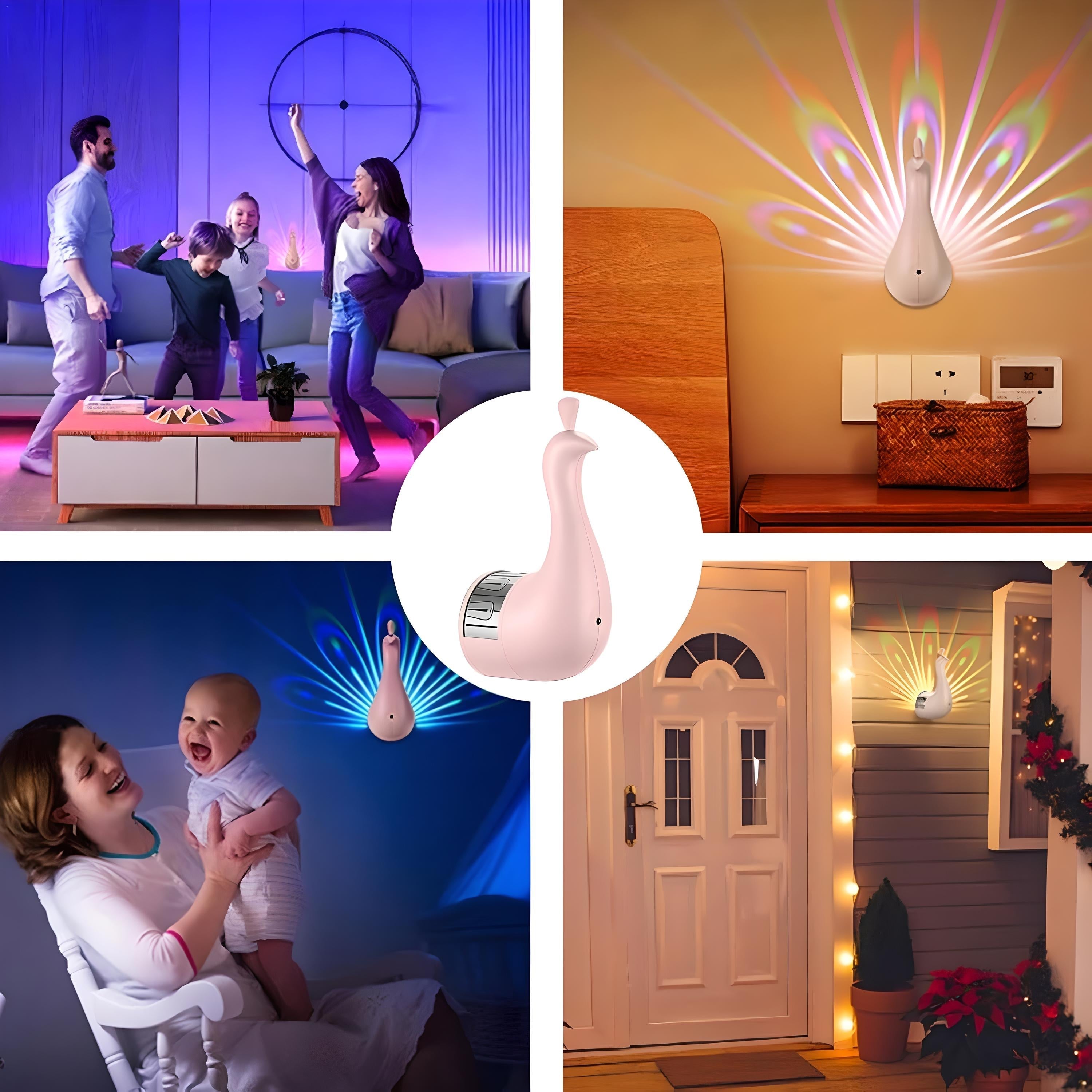 PeacockGlow - Peacock mood light [Last day sale]