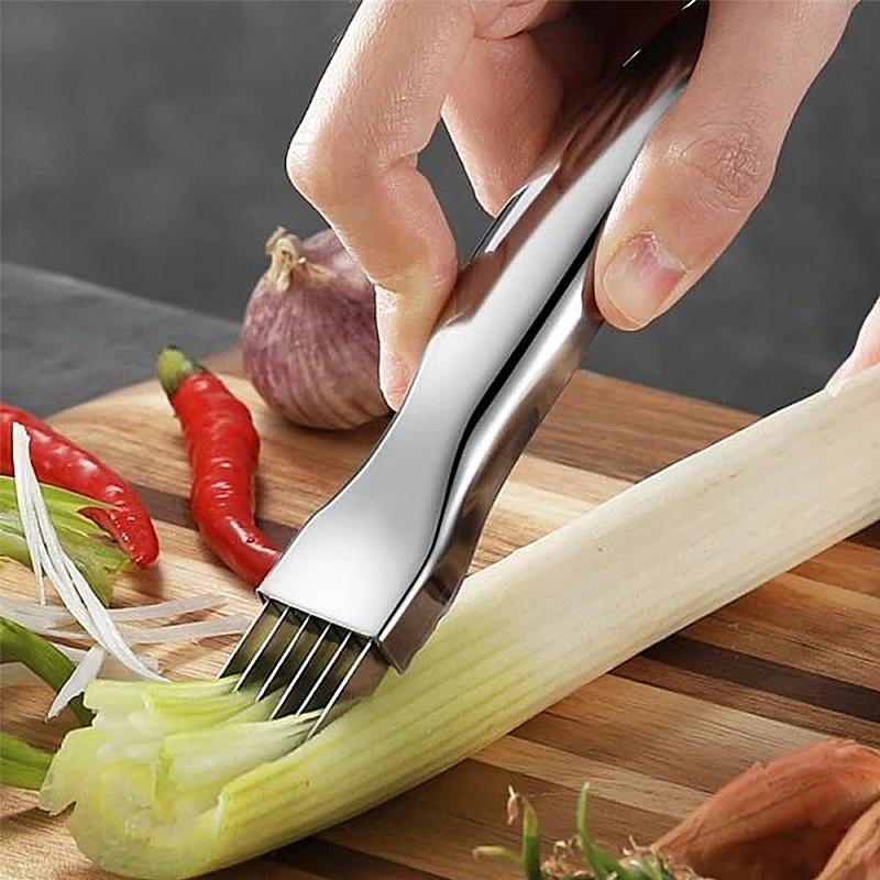 VeggieSlicer™ - Stainless Steel Green Onion Cutter