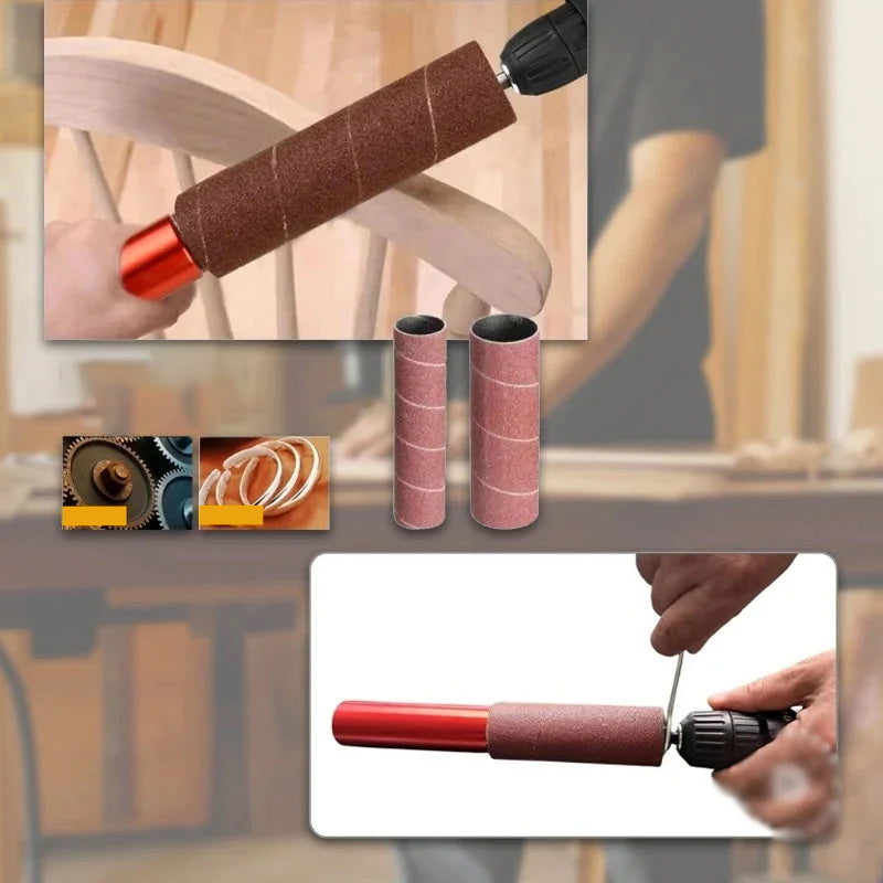 50% OFF | QuickBuff - Multi-Surface Spindle Grinder Adapter Kit [Last Day Sale]