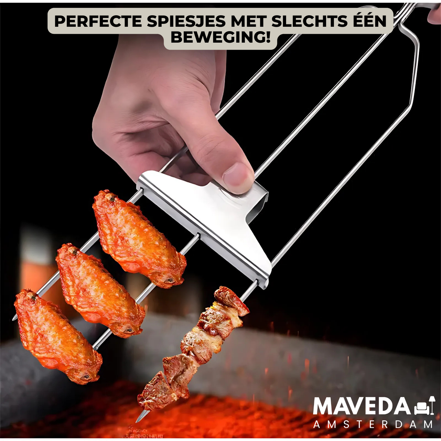Buy 1+1 FREE | GrillTwist™ - Perfectly grilled skewers in seconds