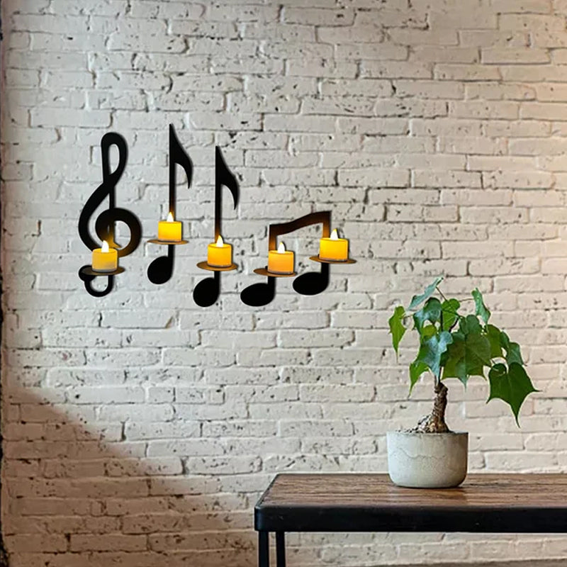 50% OFF | CandleSonata - Musical Note Candle Holder [Last Day Sale]