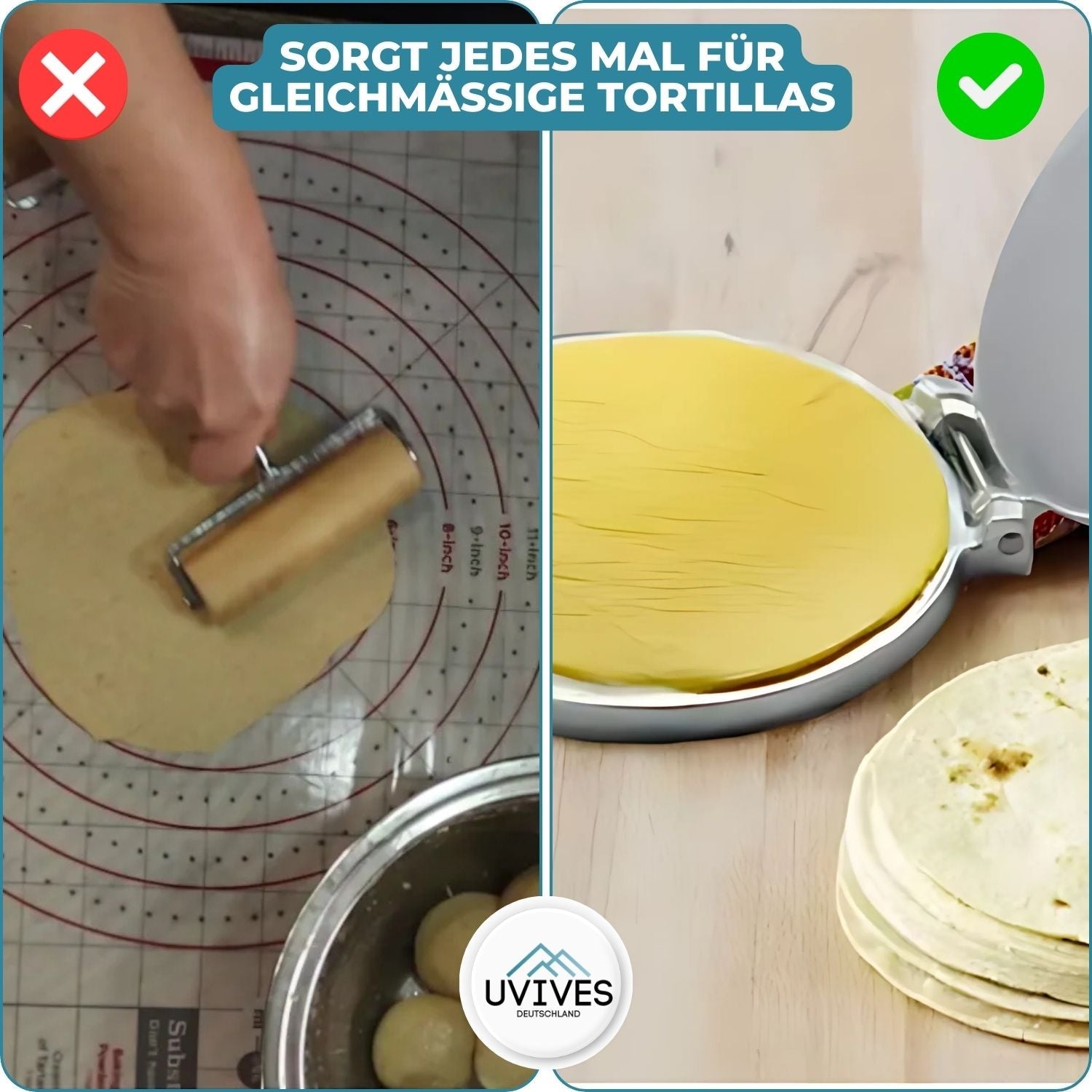 FlattaTilla™ - Make tortillas in a flash